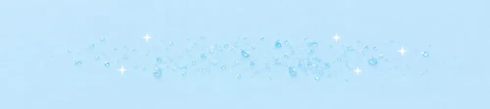 Only sparkles left