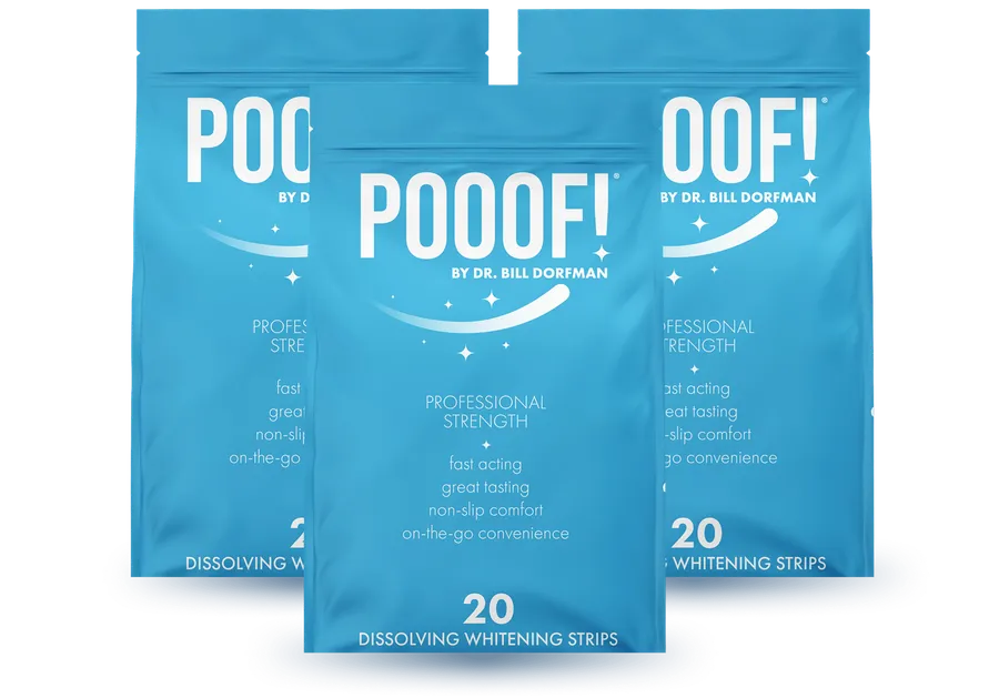 3 POOOF! pouches